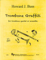 Trombone Graffiti Trombone Quartet or Ensemble cover